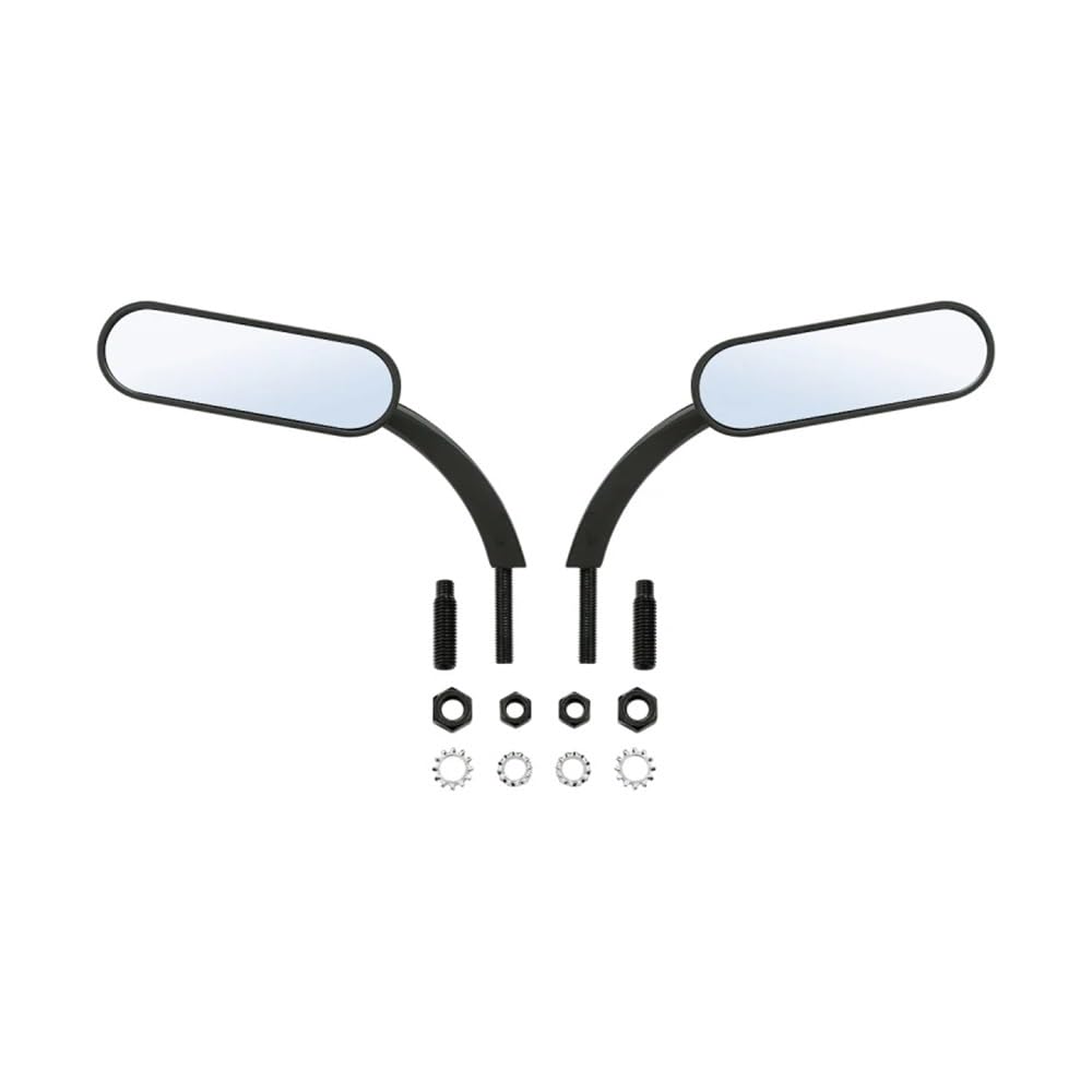 Specchietto retrovisore for Moto da 8 mm e 10 mm, Adatto for Harley Road Electra Glide Road Glide Dyna Sportster
