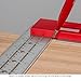Woodpeckers Precision Woodworking Square, 6 Inch, Stainless Steel, USA Made, Feature Packed Square, Self Standing, Shoulder Lip, Scribing Notches
