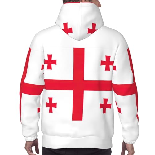 Sweat à capuche homme Géorgie idéal pour vos sorties décontractées - 4