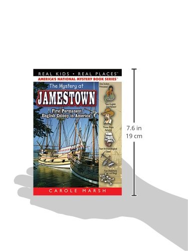 The Mystery At Jamestown: First Permanent English Colony In America! (17) (Real Kids Real Places) #TOP2