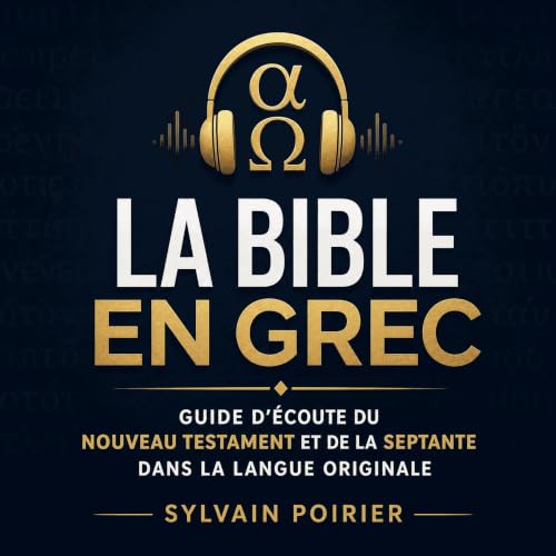 『La Bible en grec : Guide d&rsquo;&eacute;coute du Nouveau Testament et de la Septante dans la langue originale』のカバーアート