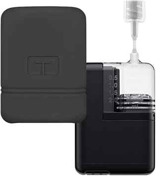 Tandem Mobi Protective Gel Skin Cover | Soft Silicone Case Fits Snug Around Mobi Insulin Pump to Protect Against Scratches and Drops | Tandem Diabetes Care Black