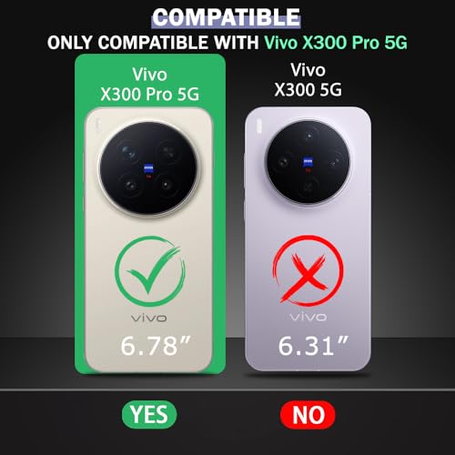 Image of TheGiftKart Crystal Clear Back Cover Case for Vivo X300 Pro 5G | Shock Proof 360 Protection | Hard Clear Back Cover Case for Vivo X300 Pro 5G (PC & TPU, Transparent Bumper)