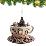 Surprise réussie des fêtes : l'emballage décoratif souligne la fonction de porteur de souhaits festifs et fait de ces décorations de sapin de Noël un choix de cadeau enrichissant pour les fêtes entre amis