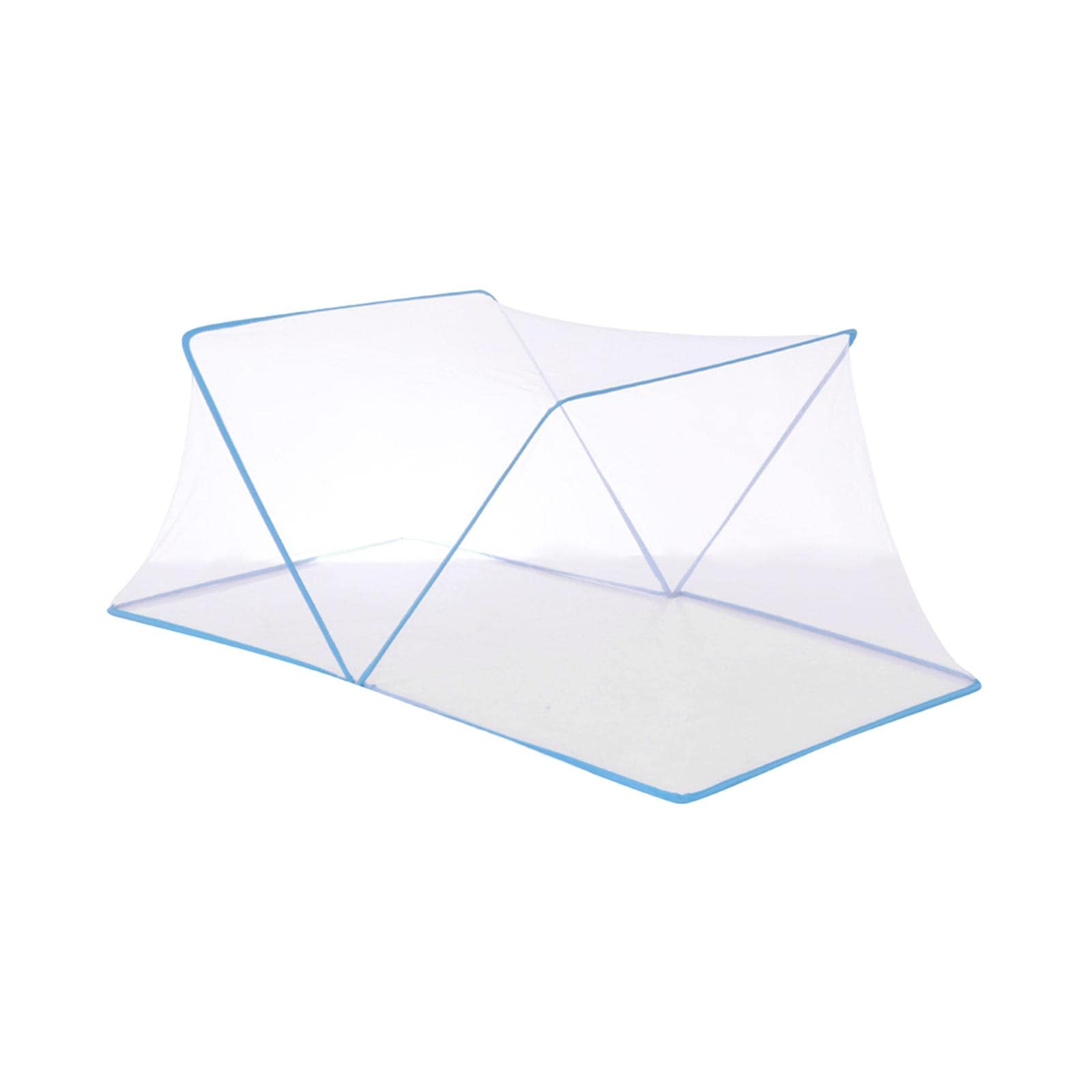 MYCENSE Portable Privacy Canopy for Grown-Ups - Effortless Assembly Sleeping Shelter, Blue 190x80x80cm