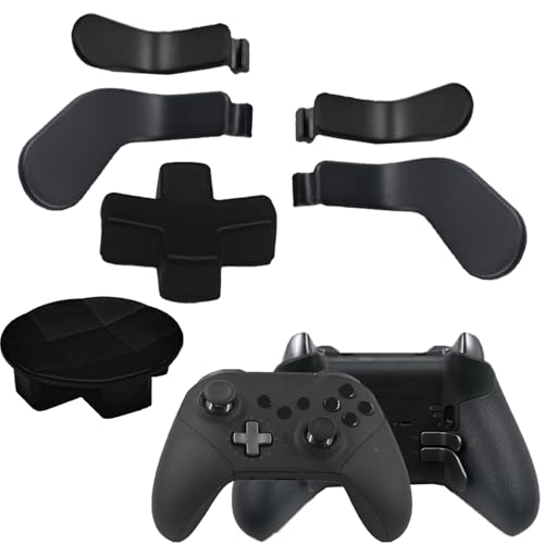 Image of 13 in 1 Metal Thumbsticks for Xbox One Elite Series 2,Replacement Magnetic Buttons Kit,Elite Series 2 Controller Accessories(Black)
