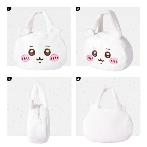 Bolso de hombro de peluche cute para mujer miniatura 6