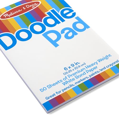 Bloc de feuilles de papier Melissa & Doug pour gribouiller 15x23 cm - 7