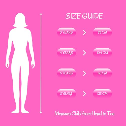 Disney Minnie Mouse Mädchen Bikini, Regenbogen Zweiteiliger Badeanzug, Sommer Badeanzug für Kinder, Größe 4 Jahre | Fuchsia