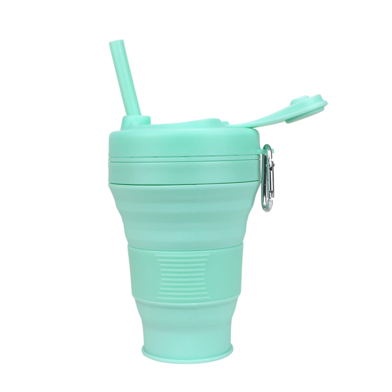 Irzaki Collapsible Coffee Cup 20oz/600ml - Reusable Silicone Cups for Traveling - Foldable Collapsible Cup with Lid - Travel Mug Camping Cup - Pocket Size โ image 1