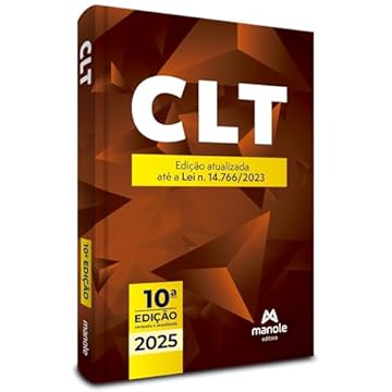Capa do livro CLT: Decreto-lei n. 5.452, de 1º de maio de 1943