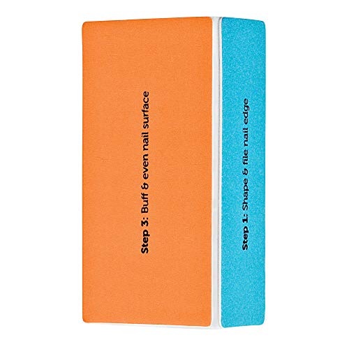 Sally Hansen Professional Nail File Buffer No More Ridges 4 Sides Full Nail Treatment