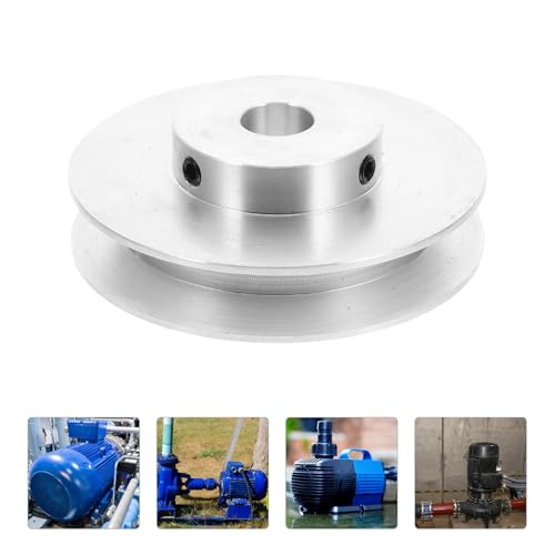 A-pe Rueda de polea de correa de ranura única para polea industrial de motor para sistemas de correa de transmisión, polea de alto rendimiento para aplicaciones de maquinaria