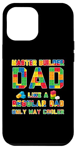 iPhone 12 Pro Max master builder like a regular dad father build bricks Case