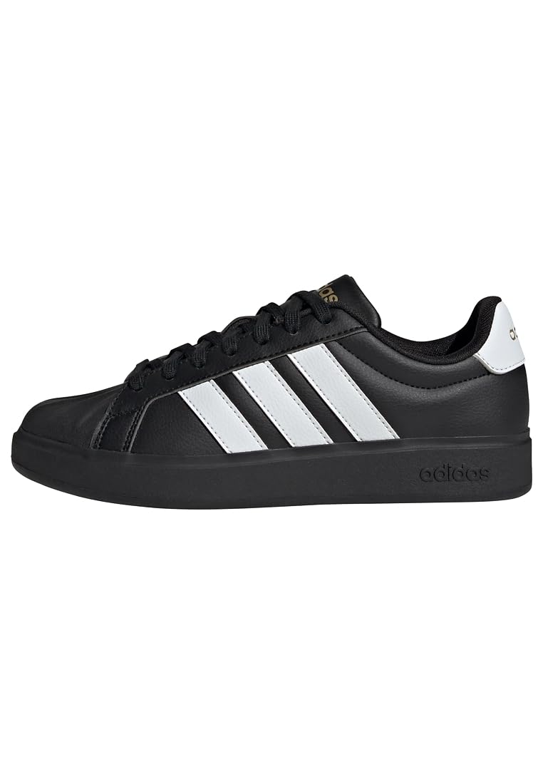 adidas Women's Streettalk Shoes, core Black/FTWR White/Gold met., 4 UK