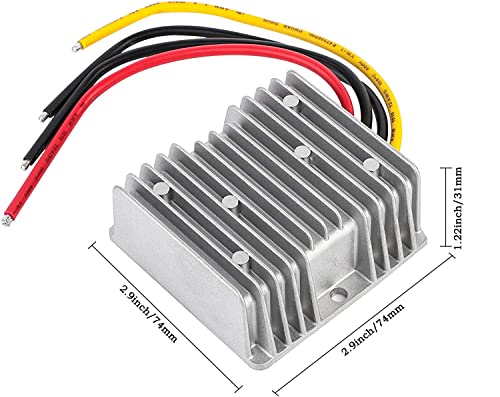 Image of DC 12V Step Up to 48V Boost Converter 5A 240W DC Voltage Regulator Power Converter Adapter Waterproof Module Transformer for Golf Cart Club Car LED Light