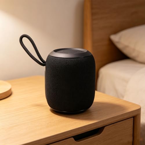 Haut-Parleur Bluetooth étanche rechargeable 1500 mAh noir