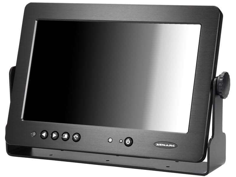 Image of 1022YH 10.1 Inch Sunlight Readable Monitor, 1200 Nits, HDMI, VGA, DVI via Adapter, Dual AV Inputs, 1280 x 800 IPS Display, VESA 75mm, 9V-36V DC