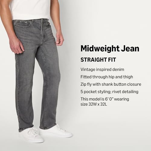 Image of Amazon Essentials Men's Low Stretch Straight-Fit Jeans