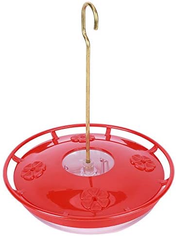OhhGo Comedero para Colgar Alimentador de Colibrí de Plástico Dispositivo de Alimentación de Aves para La Decoración del Jardín Al Aire Libre