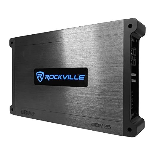 Rockville DBM25 1400 Watt 2 Channel Marine/Boat Amplifier Amp W/Silicone Covers