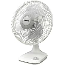 Air King 9102 12-Inch 3-Speed Oscillating Table Fan