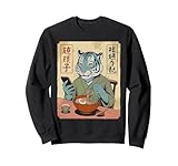Tigers love eating Ramen from Japan