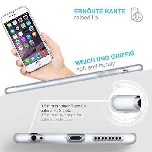 MoEx Custodia in Silicone Compatibile con iPhone