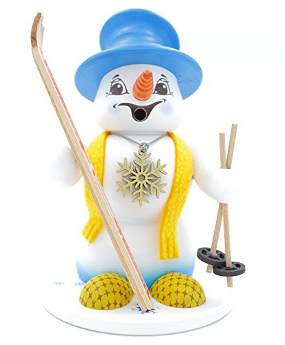 Kuhnert - Erzgebirgische Holzkunst Räuchermann Räucherfigur...