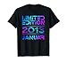 Januar 2013 Junge Mädchen 13. Geburtstag Limited Edition T-Shirt