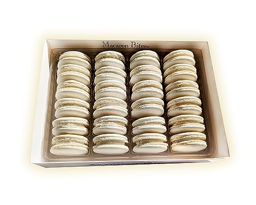 Vanilla Macaron Cookies Gift Box - 24 Count