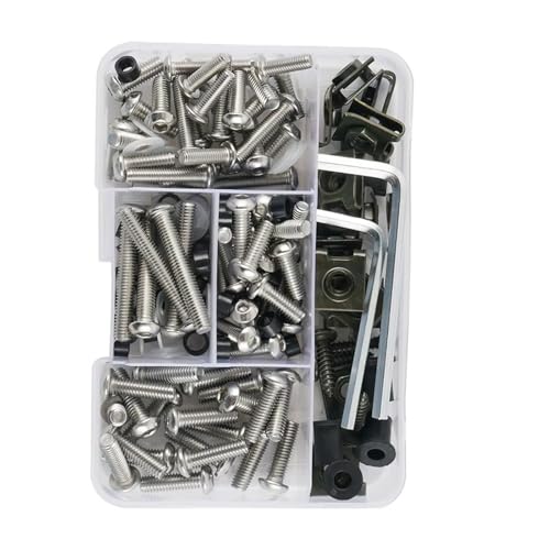 Kit de boulons de carrosserie de rechange en acier pour moto Ninja
