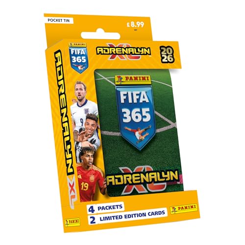 Panini FIFA 365 Adrenalyn XL Trading Cards - Pocket Tin