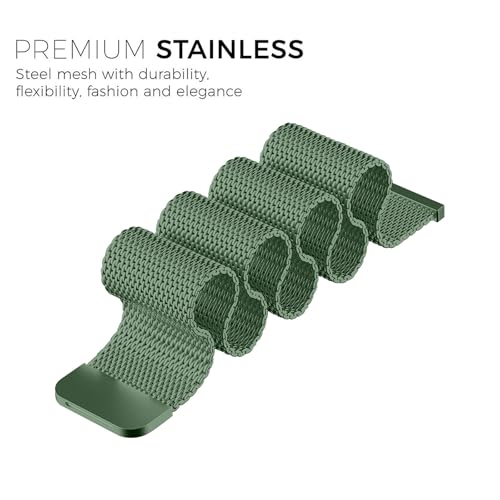 Image of GRIPP Stainless Steel Watch Strap with Strong Magnetic Clasp for 44mm /45mm /46mm /49mm, Watch Series 11 /10 /9 /8 /7 /6 /5 /4, SE 3 /2 /1, Ultra 3 /2 /1, Lightweight, Adjustable (Watch Not Included)