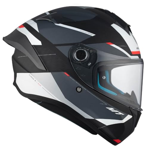 MT Helmets Targo S Kay B2 Mate - Casco de Moto Integral Homologado 22.06 (S)