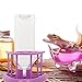 SUPVOX 1Set Convenient Household Water Feeder for Reptiles Automatic Water Dispenser Feeding Accessory for Lizards Tortoises Frogs and More Durable Plastic Water Fountain