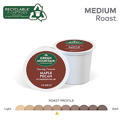 Image of Green Mountain Coffee Roasters Maple Pecan Keurig K-Cup Pods, Light Roast Coffee, 60 Count