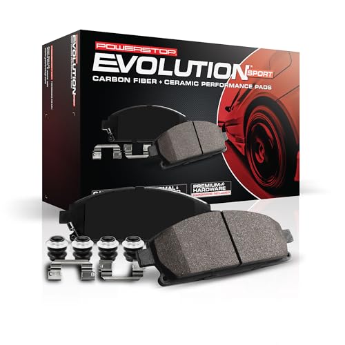 Image of PowerStop Z23 Performance Carbon Fiber Ceramic Brake Pads Front Z23-2450