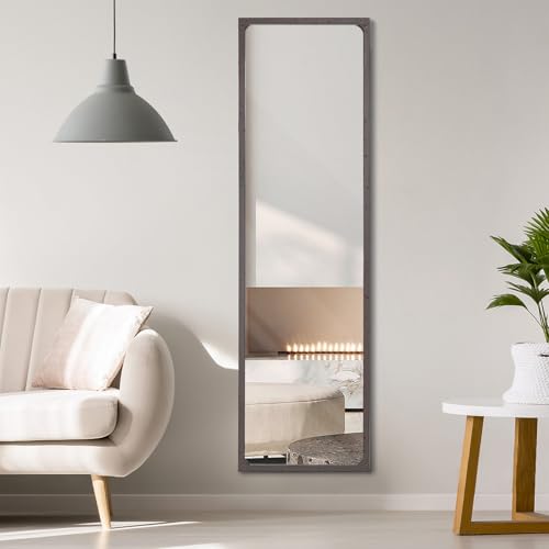 ietat Full Length Mirror Standing Vintage Full Body Wall Mirror with Rusty Bronze Metal Frame for Bedroom,Hallway,Dressing