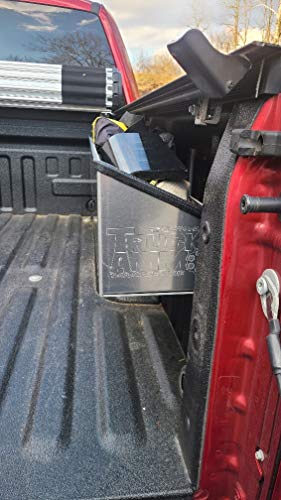 Truck Bed Wheel Well Cargo And Tool Box For Ford F Series Trucks With Boxlink Mounts In Bed #TOP7