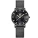 SHENGKE Créativité Design Simplicité Femmes Montre élégant Loisirs Robe Maille Bande Montre Femmes