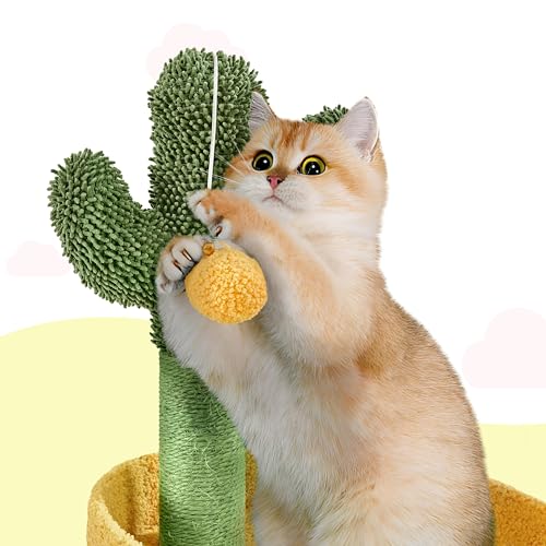 Yaheetech Albero Tiragraffi per Gatti 123 cm con