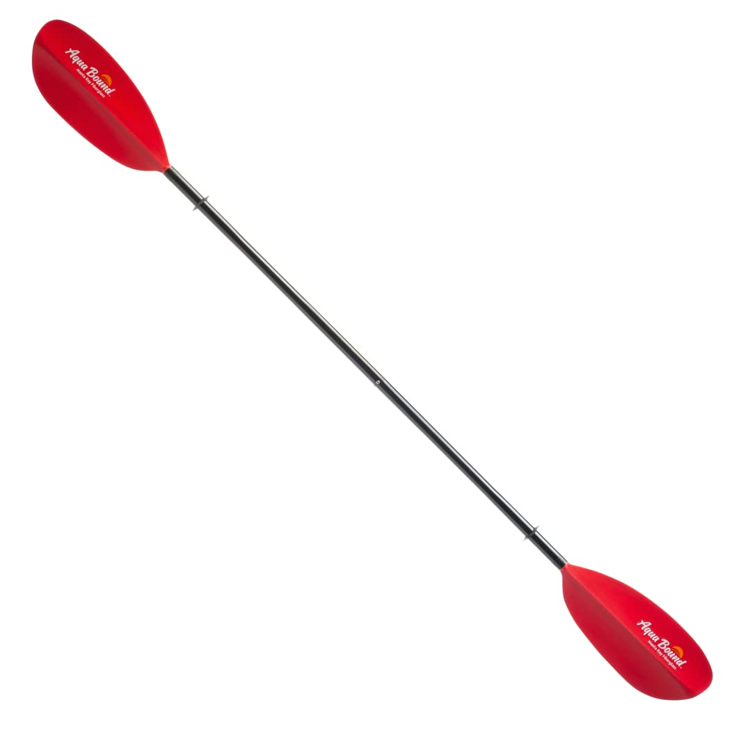 AQUA BOUND Manta Ray Fiberglass Kayak Paddle - Fiberglass Shaft/Composite Blade