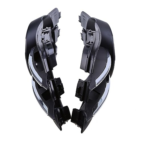 Calandre antibrouillard Audi A6 C7 protectrice en ABS noir pour pare-chocs avant - 4