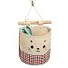 Produktbild MSYOU Aufbewahrungstasche Einfache Kleine Frische Plaid Niedliche Katze Hängen Tasche Stil Heim Schlafsaal Kleidung Kleinigkeiten Aufbewahrungstasche (rot schwarz)
