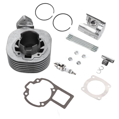 Zylinder Top End Kit, Zylinderkolbendichtung Zündkerzensatz 11210-40B01 Ersatz für Quadsport LT 80 LT80 1987-2006