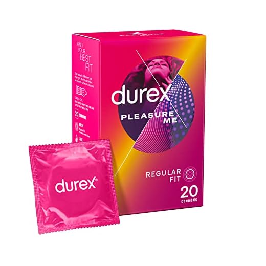 Preservativos Durex Pleasure Me, con estrías y puntos