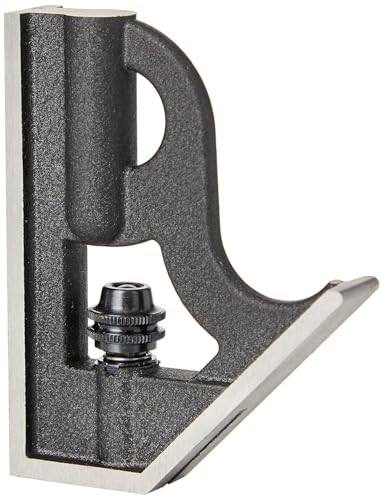 Starrett 10MH-150 Gusseisen Vierkantkopf Student Kombi Vierkant, 150 mm Größe