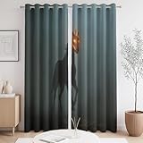 [FORFAIT INCLUS] : Le set de rideaux occultants comprend 2 panneaux. Chaque panneau mesure 117 x 229cm (L x H). Taille globale: 234x 229cm (L x H).Les rideaux sont dotés d'œillets argentés d'un diamètre intérieur de 4 cm en haut, compatibles avec la plupart des tringles à rideaux et faciles à installer.