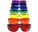 Color Therapy Glasses Pro Style Set of 7 Colors [Also Available in Set of 9 or 10]